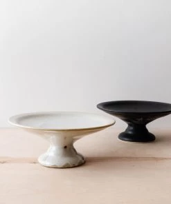 Creative Co Op Galilee Pedestal Tray / Vessel 9 Creative Co Op Galilee Pedestal Tray / Vessel