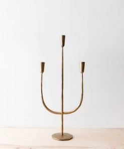 Creative Co Op Best Sellers Antique Forged Metal Candelabra