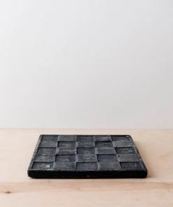 47th & Main Kitchen Checkered Concrete Trivet