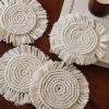 Lone Fox Best Sellers Hand Woven Macrame Coasters