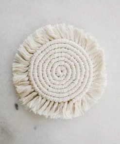 Lone Fox Best Sellers Hand Woven Macrame Coasters