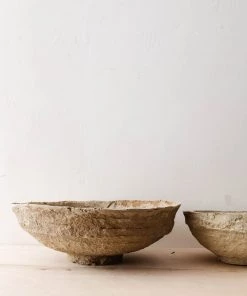 Creative Co Op Best Sellers Large Paper Mache Bowls (Set Of 2)