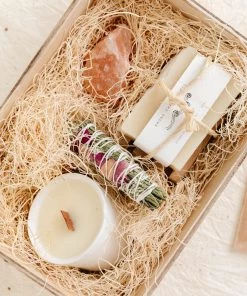 Among The Flowers (Faire) New "Sacred Spaces" Self Care Gift Box 8 Among The Flowers (Faire) New