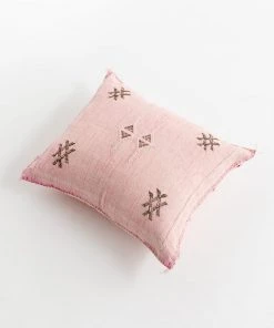 Lone Fox Vintage Silk Sabra Pillow Cover