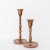 Made Market Co. New Copper Taper Candle Holders