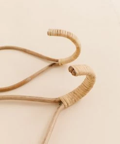 Lone Fox New Rattan Wall Hooks (Set Of 3)