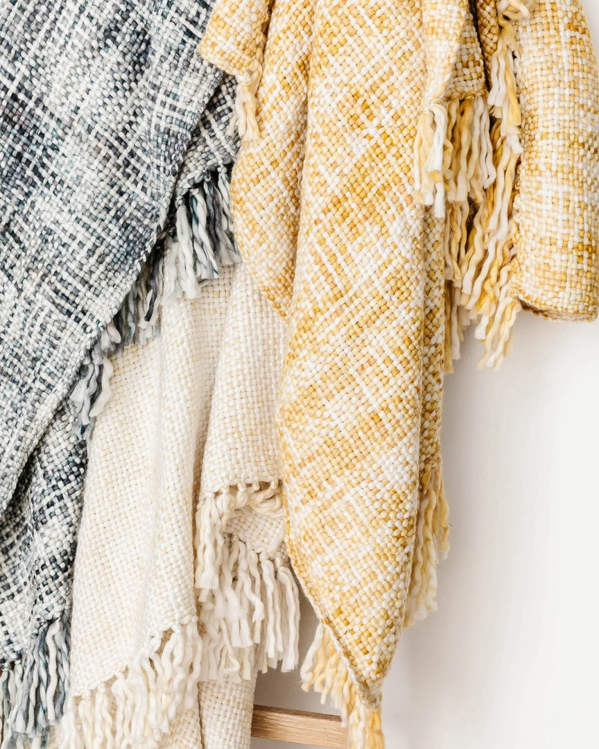 Tajik Home LLC New Marled Basketweave Knit Throw 7 Tajik Home LLC New Marled Basketweave Knit Throw