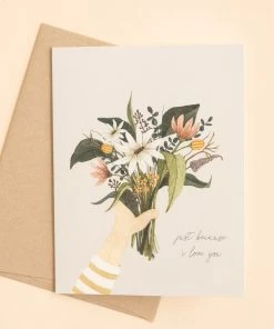 Lone Fox Just Because Card New