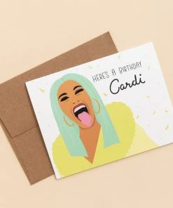 Lone Fox Birthday Cardi Card New