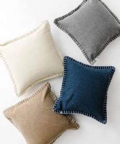 Tajik Home LLC Blanket Stitched Pillow Cover