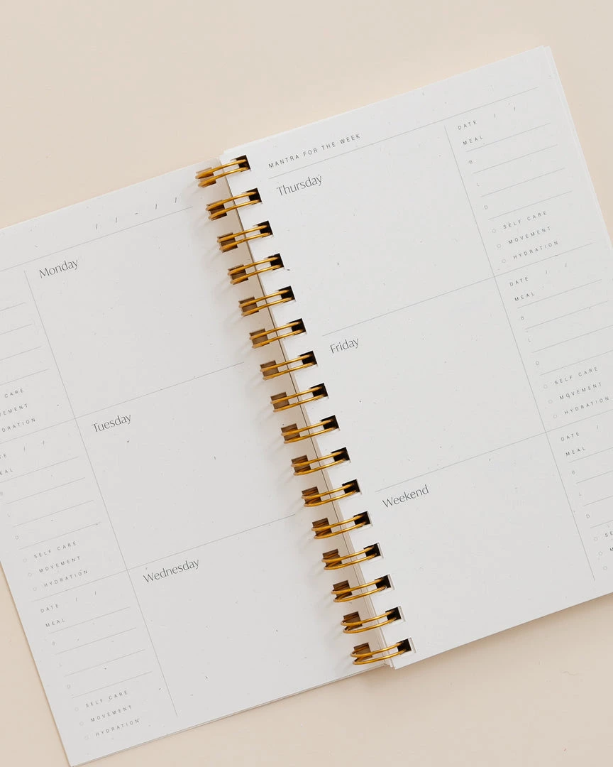 Lone Fox Abstract Weekly Planner 4 Lone Fox Abstract Weekly Planner