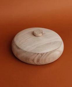 Lone Fox Castilla Paulownia Wood Bowl + Lid 10 Lone Fox Castilla Paulownia Wood Bowl + Lid