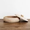 Lone Fox Castilla Paulownia Wood Bowl + Lid