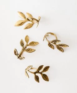 Creative Co Op Orion Napkin Rings (Set Of 4)