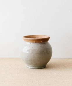 Made Market Co. New Hand Formed French Blue Planter