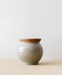 Made Market Co. New Hand Formed French Blue Planter