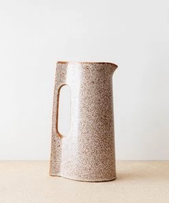 Creative Co Op Speckled Stoneware Pitcher