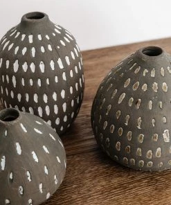 Lone Fox Topher Terracotta Vases (Set Of 3)