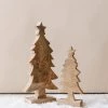 Creative Co Op New Mango Wood Christmas Trees