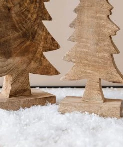 Creative Co Op New Mango Wood Christmas Trees