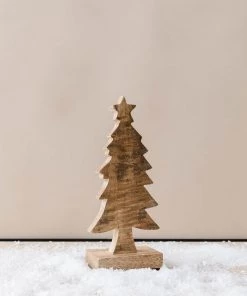 Creative Co Op New Mango Wood Christmas Trees