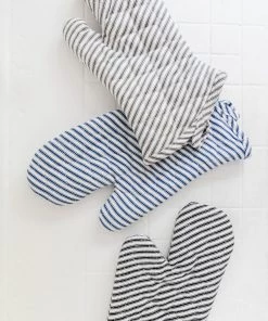 Lone Fox Noah Stripe Oven Mitt New