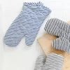 Lone Fox Noah Stripe Oven Mitt New