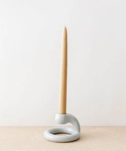 Creative Co Op Sanders Taper Candle Holder New