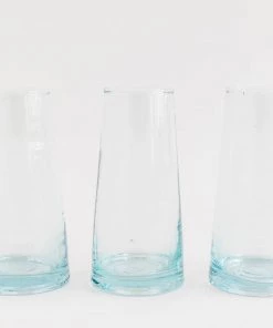 Verve Culture Recycled Cone Champagne Glasses (set Of 6) New