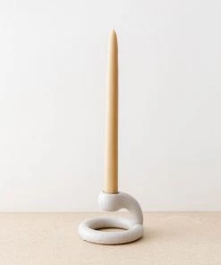 Creative Co Op Sanders Taper Candle Holder New