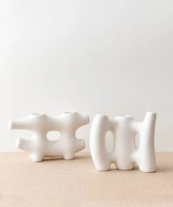 Lone Fox New Othella Bud Ceramic Vases