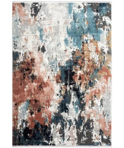 Lone Fox New Gesso Turkish Rug