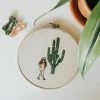 Lone Fox "Saguaro Belle" Embroidery Kit 2 Lone Fox "Saguaro Belle" Embroidery Kit