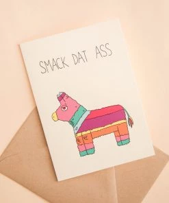 Lone Fox Smack Dat Ass Card New