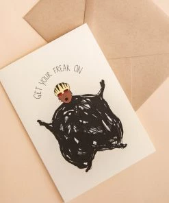 Lone Fox Get Your Freak On Card