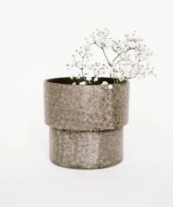 Lone Fox Grey Ritz Planter New