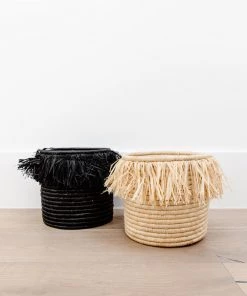 Lone Fox New Fringed Catch All Basket
