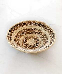 Lone Fox New Parsen Banana Bark Large Bowl