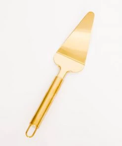 Lone Fox New Remi Brass Cake Server