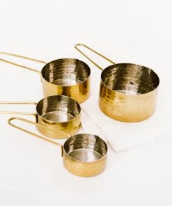 Lone Fox Remi Brass Measuring Cups