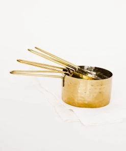 Lone Fox Remi Brass Measuring Cups