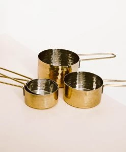 Lone Fox Remi Brass Measuring Cups