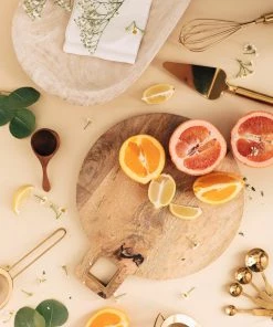 Lone Fox New Remi Brass Cake Server