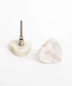 Indaba New Marble Heart Knob