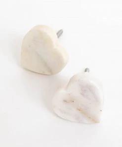 Indaba New Marble Heart Knob