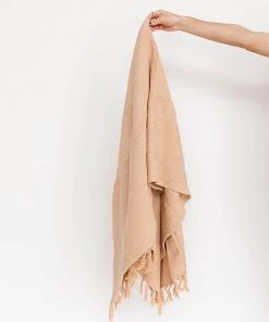 Indaba Cotton Woven Waffle Throw New