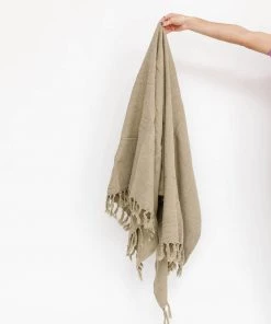 Indaba Cotton Woven Waffle Throw New