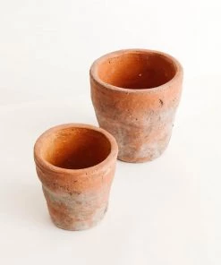 47th & Main Brookdale Rustic Terracotta Pots