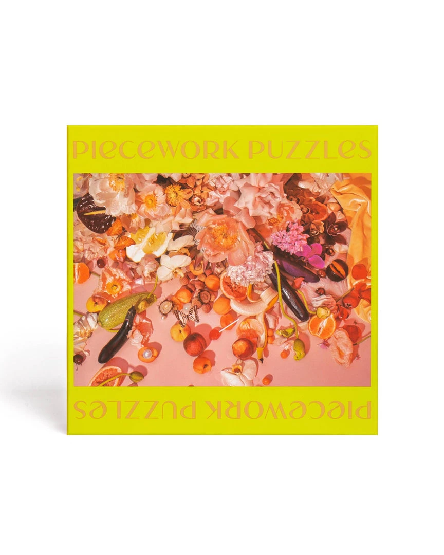 Piecework Puzzles Tickled Pink 500pc Puzzle 4 Piecework Puzzles Tickled Pink 500pc Puzzle