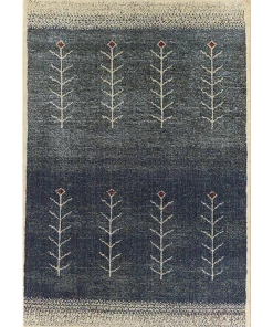 Lone Fox New Kaya Blue Southwestern Rug
